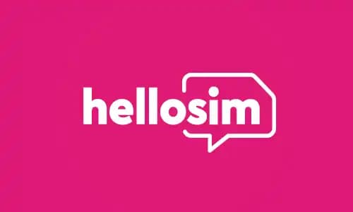 HelloSIM mobile recharge logo