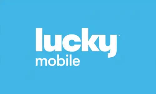 Lucky mobile recharge logo
