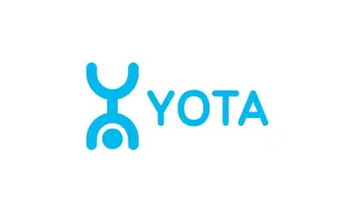 Yota Russia mobile recharge logo